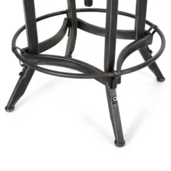 2pc Farmdale Industrial Firwood Adjustable Height Swivel Counter Height Barstools Antique Natural/Pewter - Christopher Knight Home -Furni Style Shop GUEST bbd5f51a c391 4c34 ba82 734baadc6ab1