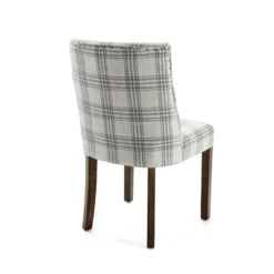 2pk Harman Contemporary Upholstered Plaid Dining Chairs Gray/Light Beige/Brown - Christopher Knight Home 14 2pk Harman Contemporary Upholstered Plaid Dining Chairs Gray/Light Beige/Brown - Christopher Knight Home -Furni Style Shop GUEST c59b166c df3d 4761 8d46 d228bd9e258f