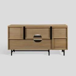 Modern Reeded Door Extendable TV Stand For TVs Up To 50" - Saracina Home -Furni Style Shop GUEST c5b6f26d e17f 43c5 b338 9eae1f33e57d