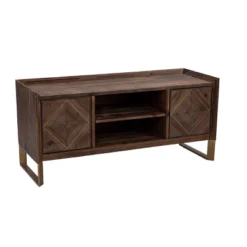 Glacerad Reclaimed Wood Media Console For TVs Upto 50" Brown - Aiden Lane -Furni Style Shop GUEST c5ca11b1 d694 4204 b4c7 035d6a35a4c8