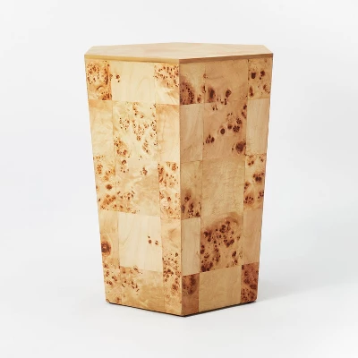 Ogden Burled Wood Accent Table - Threshold™ Designed With Studio McGee 9 Ogden Burled Wood Accent Table - Threshold™ Designed With Studio McGee - Image 7