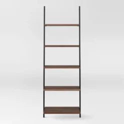 72" Loring 5 Shelf Leaning Bookshelf - Threshold™ -Furni Style Shop GUEST ca4a252c 9447 4c0f 8281 32c20ac3b8d2