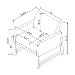 Boucle Upholstered Accent Arm Chair - Cream - Hearth & Hand™ With Magnolia -Furni Style Shop GUEST ccd08df6 18c7 406c 85da d09b6917c8bd