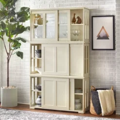 Pacific Stackable Cabinet With Sliding Doors - Buylateral -Furni Style Shop GUEST ce57ff6e da8e 40c0 9bc4 14b76df881af