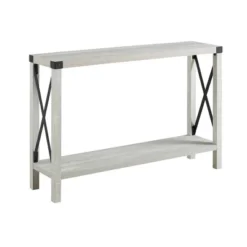 Sophie Rustic Industrial X Frame Entry Table - Saracina Home -Furni Style Shop GUEST cf5bf7c8 47e9 4b55 841d 5247188cac9a
