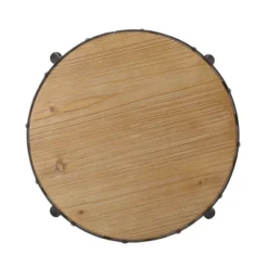 2pc Farmdale Industrial Firwood Adjustable Height Swivel Counter Height Barstools Antique Natural/Pewter - Christopher Knight Home -Furni Style Shop GUEST d16408db a7d7 417b a188 15ded7353b29