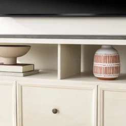 Farmhouse 3 Drawer Wood TV Stand For TVs Up To 65" - Saracina Home 29 Farmhouse 3 Drawer Wood TV Stand For TVs Up To 65" - Saracina Home -Furni Style Shop GUEST d2a8912d 02cb 44ea b702 70dc6cc40fcc