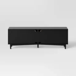 Organic Caned TV Stand For TVs Up To 65" Black - Threshold™ -Furni Style Shop GUEST d69aa223 80a2 42d9 8d15 93e3e8e90537