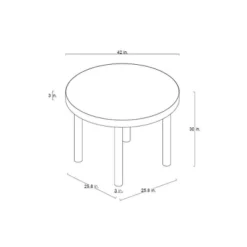 Northvale Round Wood Dining Table - Threshold™ Designed With Studio McGee 11 Northvale Round Wood Dining Table - Threshold™ Designed With Studio McGee -Furni Style Shop GUEST d6a4b332 213c 4a65 807a feb3bf9b8317