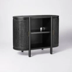 Portola Hills Caned Door Console With Shelves - Threshold™ Designed With Studio McGee -Furni Style Shop GUEST d8a3124a 3a6a 4b28 8cc4 73d0035a42d8