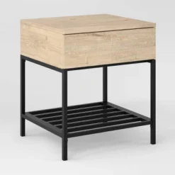 Loring End Table With Charging Station - Threshold™ 15 Loring End Table With Charging Station - Threshold™ -Furni Style Shop GUEST d8b9567b a4cd 4bda 98a6 31c5f7bf53fc