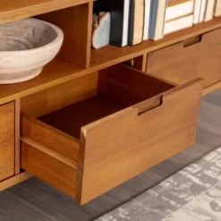 Cara Mid-Century Modern 3 Drawer TV Stand For TVs Up To 65" - Saracina Home 30 Cara Mid-Century Modern 3 Drawer TV Stand For TVs Up To 65" - Saracina Home -Furni Style Shop GUEST d8dec204 dc01 4192 bb09 5a087b69a706