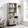 64.12" Orin Modern 2 Door Bookshelf Hutch - Saracina Home -Furni Style Shop GUEST db195286 9afd 4707 9a87 9b41b0388e48