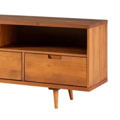 Cara Mid-Century Modern 3 Drawer TV Stand For TVs Up To 65" - Saracina Home 24 Cara Mid-Century Modern 3 Drawer TV Stand For TVs Up To 65" - Saracina Home -Furni Style Shop GUEST dca4b737 87bc 4171 8896 516227b5b85f