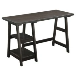 Designs2Go Trestle Desk With Shelves - Breighton Home -Furni Style Shop GUEST dce1e693 0860 4d20 872d b1e4fbd1c6b4