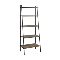 72" Open Storage Ladder Bookshelf - Saracina Home -Furni Style Shop GUEST dddf099f c715 4168 ae74 2f35cfd732ba