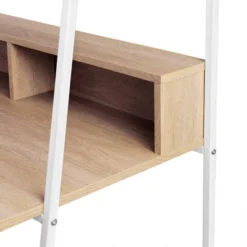 36" Writing Desk With Open Storage Ladder Bookshelf - Saracina Home 19 36" Writing Desk With Open Storage Ladder Bookshelf - Saracina Home -Furni Style Shop GUEST e6b06f69 3c40 4d14 89cd a621a54542e1