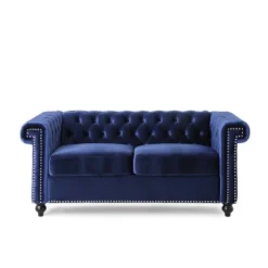 Brinkhaven Modern Glam Tufted Velvet Loveseat With Nailhead Trim - Christopher Knight Home 21 Brinkhaven Modern Glam Tufted Velvet Loveseat With Nailhead Trim - Christopher Knight Home -Furni Style Shop GUEST e6dbdeaf b34f 4bb9 8c55 a2bef1478ebe