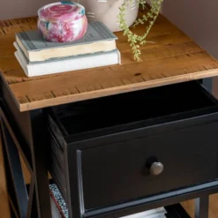 Set Of 2 Farmhouse Single Drawer V Frame Nightstands - Saracina Home 23 Set Of 2 Farmhouse Single Drawer V Frame Nightstands - Saracina Home -Furni Style Shop GUEST e8f7cdca 8d1e 40a3 a260 233a64853d0a