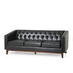 Ovando Contemporary Upholstered 3 Seater Sofa - Christopher Knight Home -Furni Style Shop GUEST f4dd6d22 3980 48c9 be82 1ba0e36ed9c3