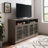 Transitional 4 Door Windowpane TV Stand For TVs Up To 65" - Saracina Home 1 Transitional 4 Door Windowpane TV Stand For TVs Up To 65" - Saracina Home -Furni Style Shop GUEST f65e182b 32d5 42aa 9fc8 2e5b84107c24