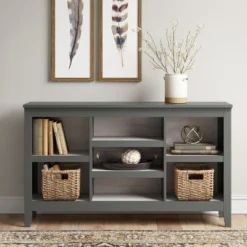 32" Carson Horizontal Bookcase With Adjustable Shelves - Threshold