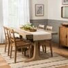 Pedestal Wood Dining Table - Natural - Hearth & Hand⢠With Magnolia 2 Pedestal Wood Dining Table - Natural - Hearth & Hand⢠With Magnolia -Furni Style Shop GUEST fc6e274e 0696 43d6 8a73 c5e00e65ba98